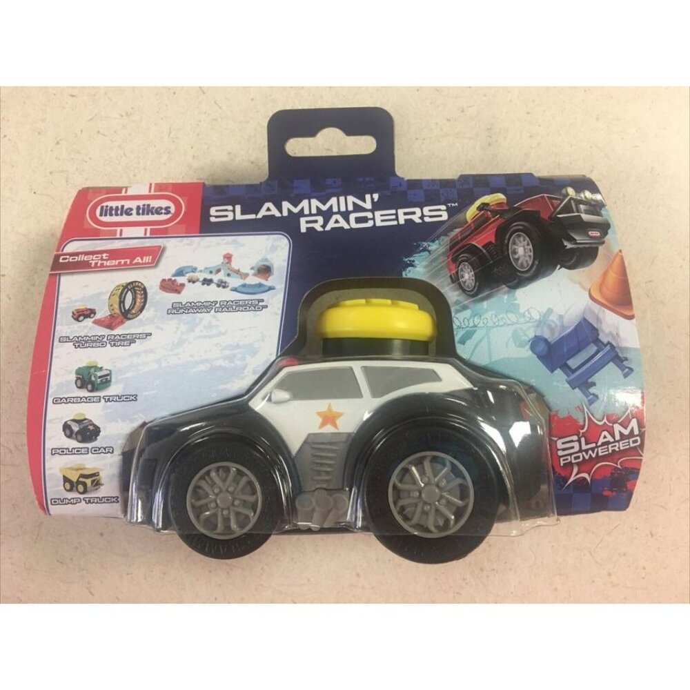 NEW Little Tikes Slammin' Racers Police Car With Realistic Sounds - Set of 2 - Picture 3 of 3